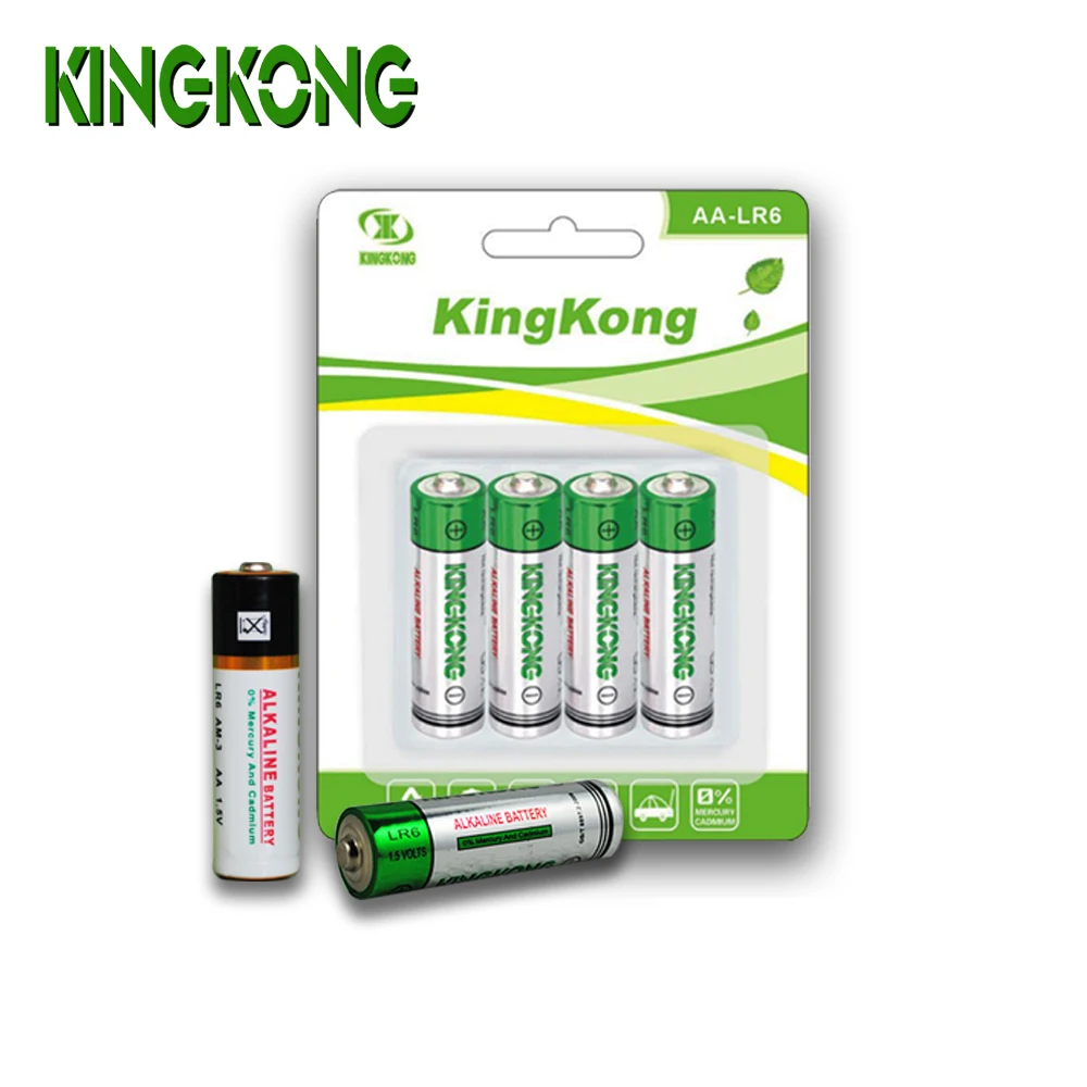 Factory Price Aa Alkaline Battery Lr6 Battery 1.5v Primary Battery