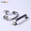 Modern Fashion Rolled Black Nickel Wardrobe Handles Knobs