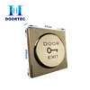 Access control emergency wireless&wired metal SS304 switch automatic door exit push button release