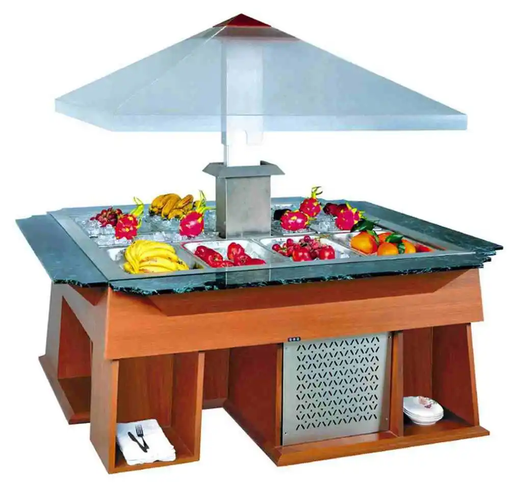 Round Type Salad Bar Commercial Used Salad Bar With Hot Sale Product Buy Round Type Salad Bar