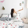Best Seller Summer Air Conditioning Washable Cartoon Cotton Quilts Printed Bedding Set with Pillows