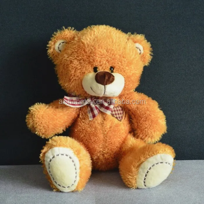 Good Quality 25cm Stuffed Plush Valentine Teddy Bear With Ribbon - Buy