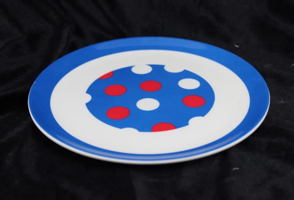 100%melamine fruit salad plate