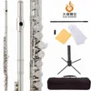 With Stand, Book, Deluxe Case and Warranty Premium Grade Silver Nickel Closed Hole C Flute