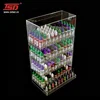 TSD-A839 Custom store retail acrylic e-juice display case,30ml e-juice bottles display stand,plexiglass e-liquid display case