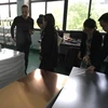 die cut traffolyte laser engraving ABS plastic sheet for signboard