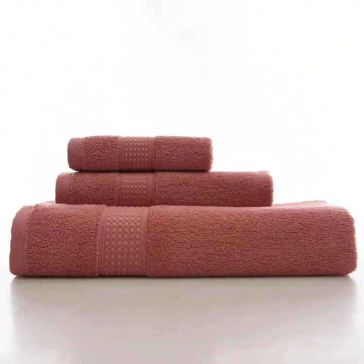 Adult Bathrobe 100% Cotton Boxed Bath Towel Set