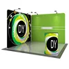 Custom Print Different Shape Fabric tension display backdrop stand portable