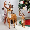 life sized stuffed animals christmas standing reindeer
