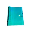 Custom PVC Laser Colorful Transparent 3/ 6 Ring Rainbow Binders Cover w/Snap Button Closure for Ring-Bound Planner Pages