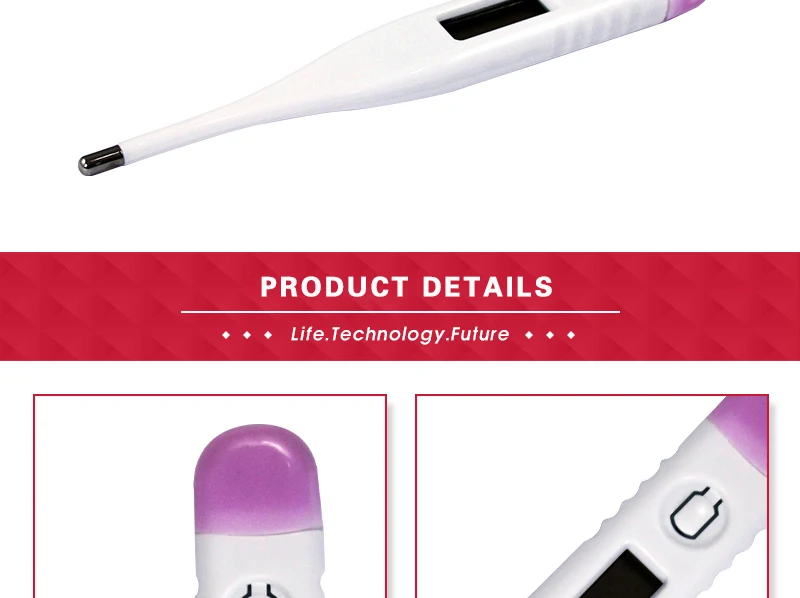 Clinical Thermomeer Forehead And Ear Mercury high accuracy digital Thermometer