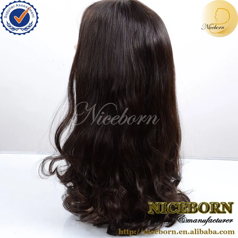 22 Inches 2 High Quality Wavy Blonde Human Hair For White Women Jewish