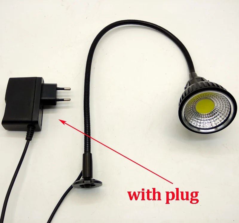 Led para Máquinas 24 10 w 1 m Tubo Flexível Luzes Cnc 110 v - 220 12 2 V 10 W 1 M Tubo Flexível Luzes Led Para Máquinas CNC