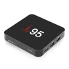 Bulk Cheap OEM I95 TV Box Amlogic S905w Quad Core Set Top TV Box for Free Movie