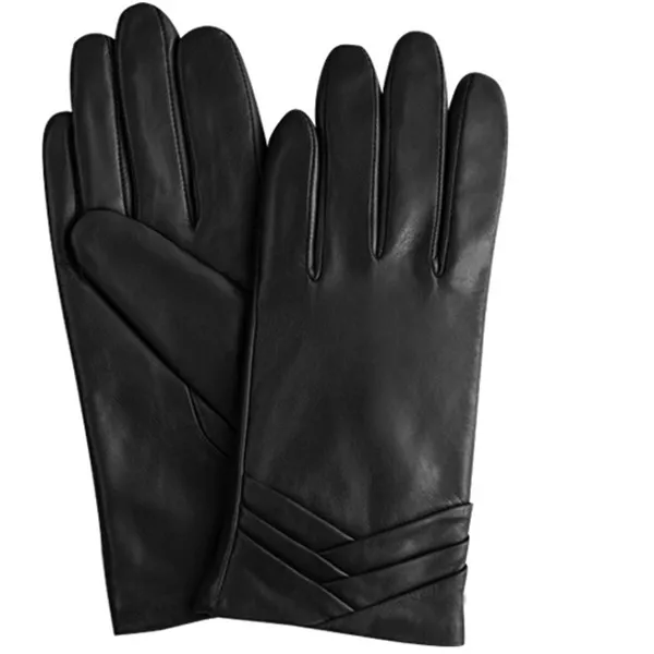 new arrival cashmere lining fashion winter leather glove