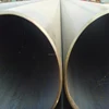 asme b36.10m fence black carbon steel pipe dimension 1000mm diameter steel pipe bare carbon steel pipe