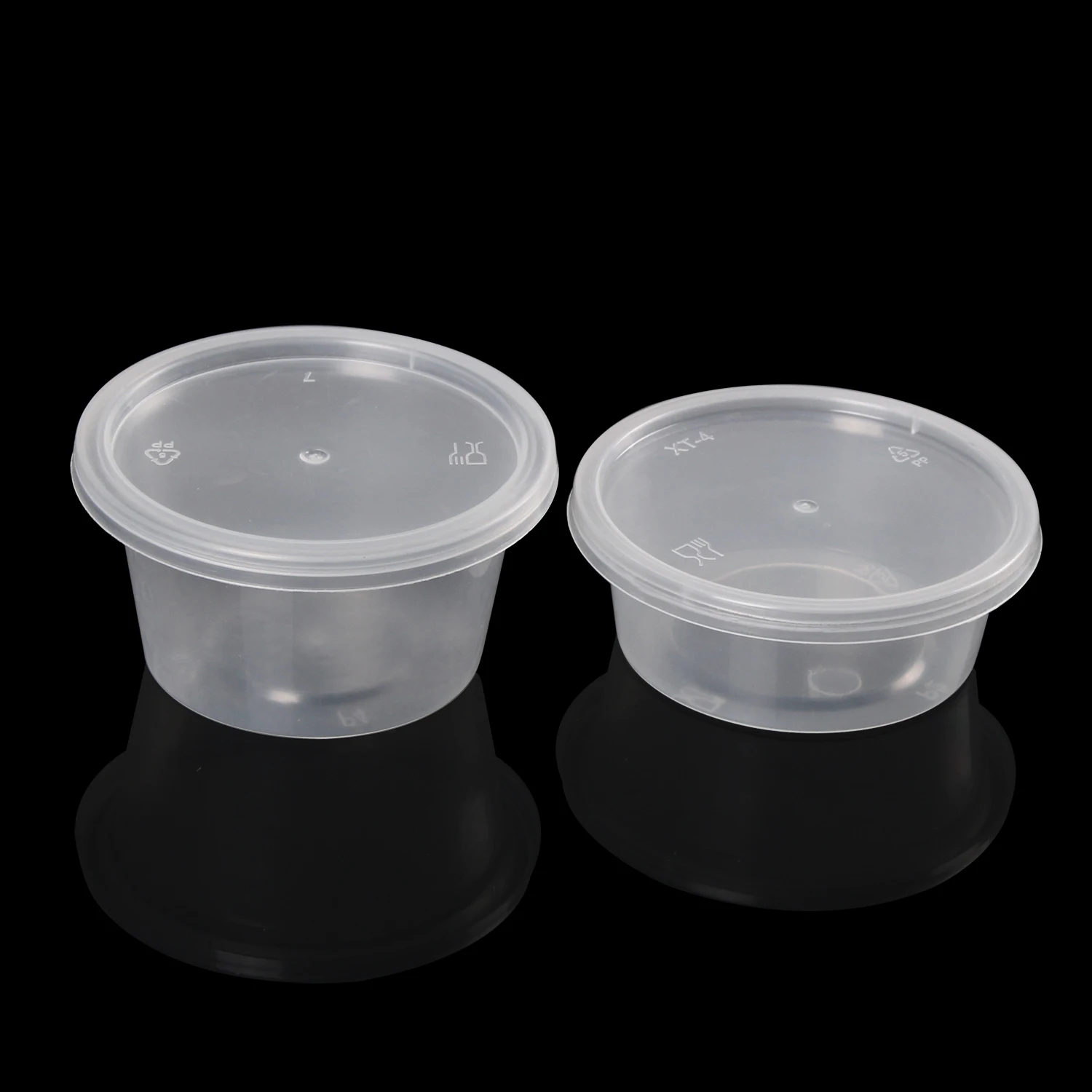 2 Oz Sauce Container Small Plastic Cups With Lids - Buy Small Plastic