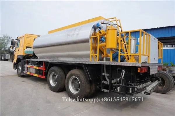 14Cbm Bitumen Distributor Truck Bitumen Spraying Truck Bitumen Truck