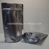 Aluminum coffee sachet, flat bottom stand up pouch packaging bag,food package take away bag