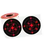 Factory Price Smart Splatter Shooting Paper Round Adhesive Shooting Targets - Target Pasters - Fluorescent Yellow and Black