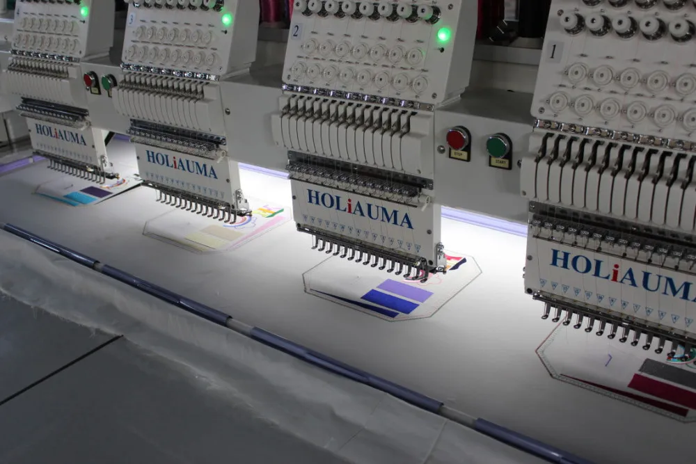 Holiauma Barudan Type 6 Head Computer Embroidery Machine Price High Speed Multi Function Head