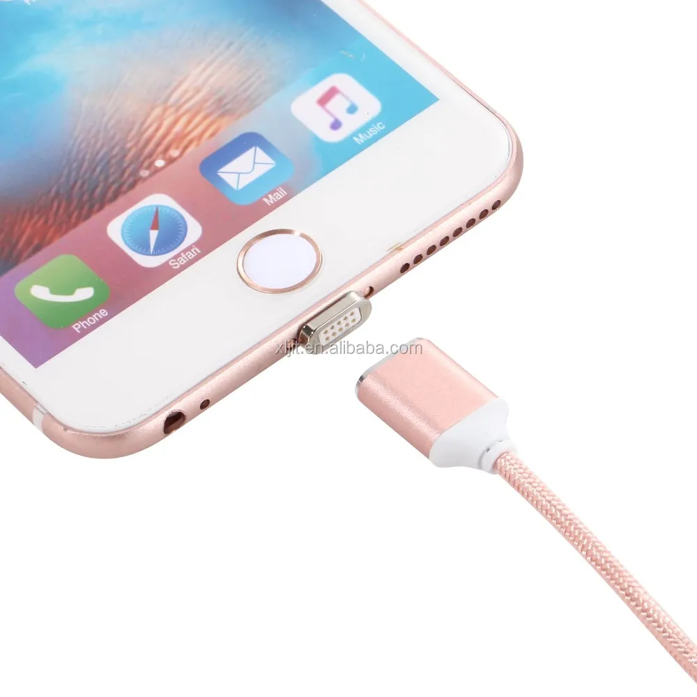 High Quality LED Indicator Charging Light Magnetic USB Cable Charger For iPhone 6