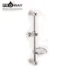 Bathroom Accessories Wall Mounted Sliding Rail Shower Head Holder Riser Shower Sliding Holder Bar