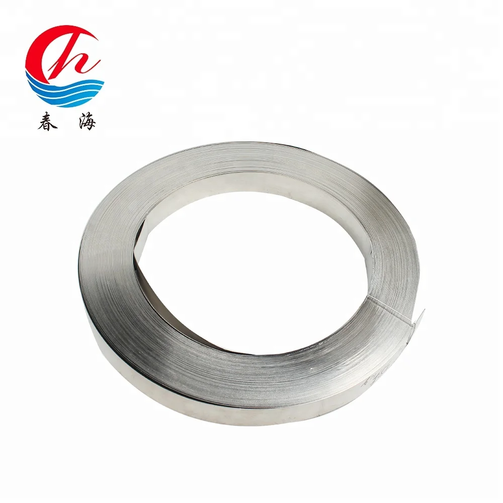 
nichrome Cr25Ni20 nickel chrome alloy flat ribbon wire 