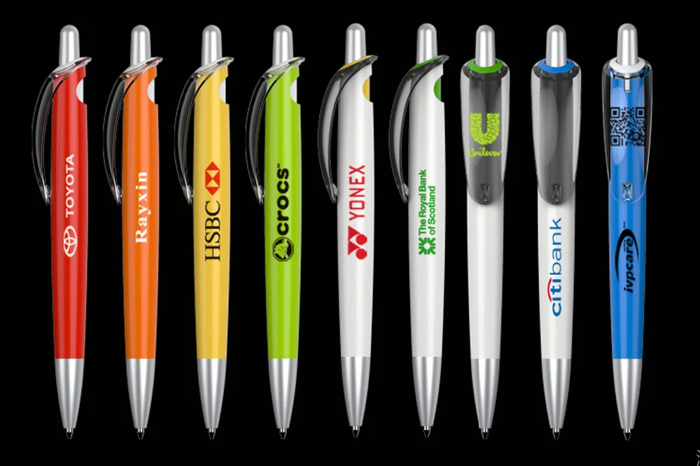 Wholesale Branded Company Name Promotional Cheap Ballpoint Retractable
