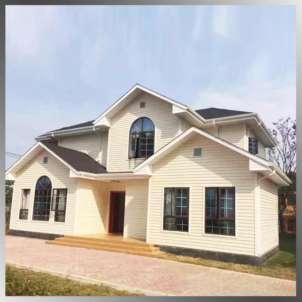 Quick Assembly Luxury Big Steel Structure House,Prefabricated Villa For