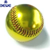 new cheap low price custom logo OEM team PVC gift promotional team logo golden baseball