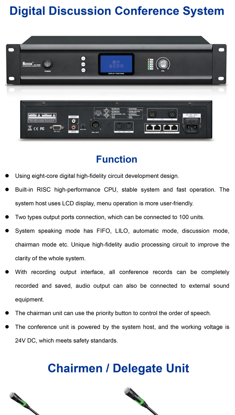 Conference Room Ceiling Microphone Conference Microphone System
