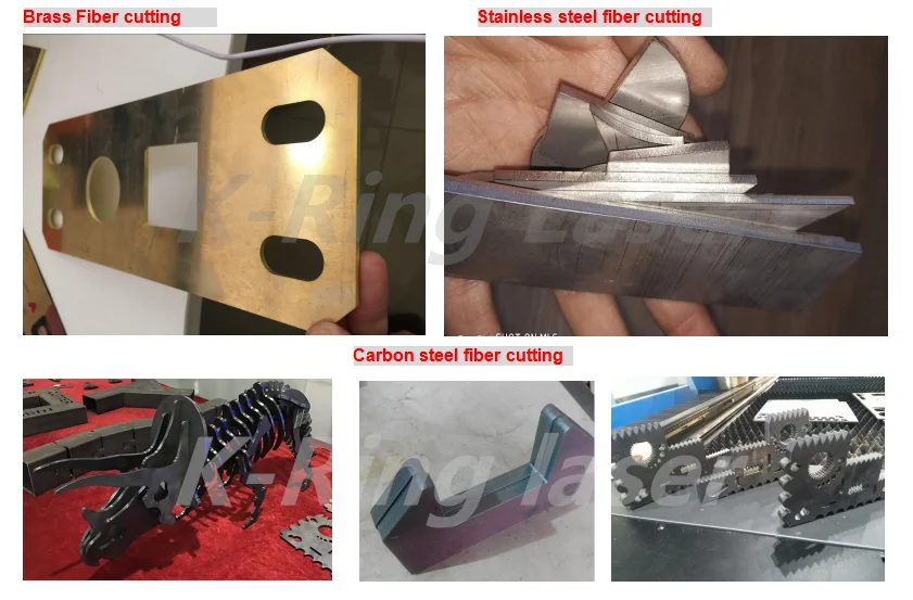 newly laser cutting machine cutting steel