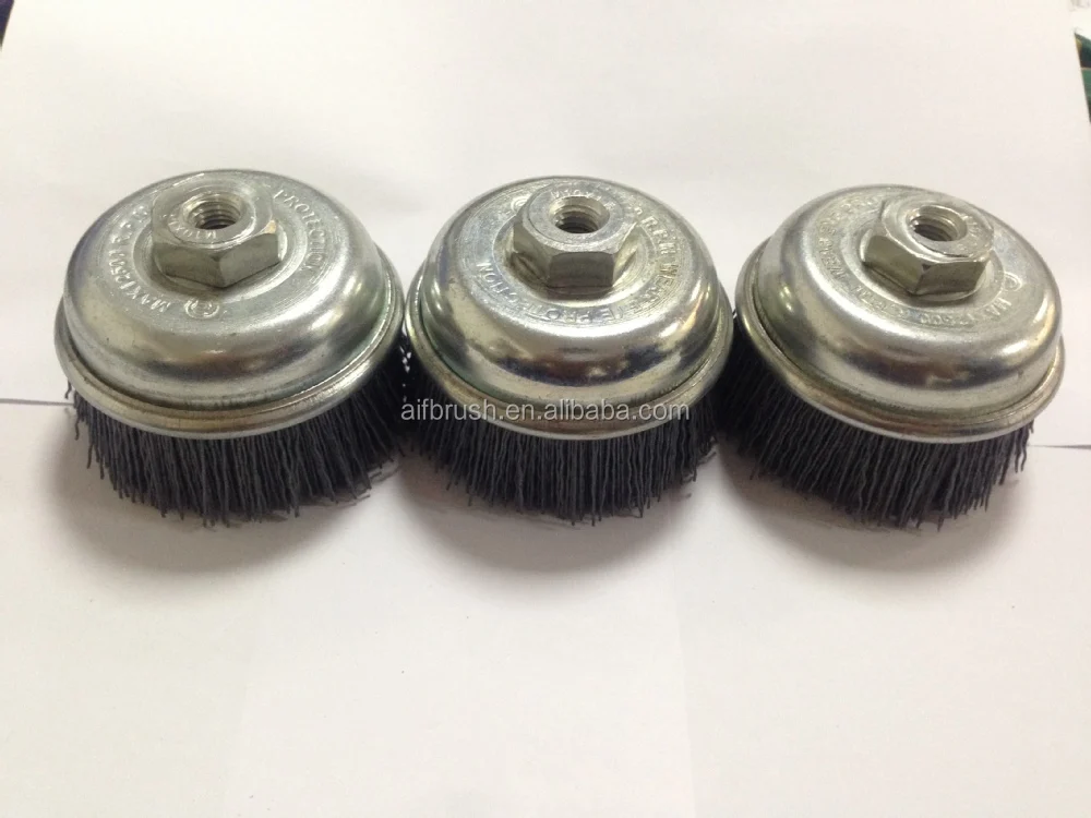Nylon Brush For Grinder To Polish Metal And Wood Surface Buy Nylon