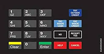 EU03004G053 - Crind Keypad Overlay HEB