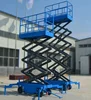 500kg Portable Mobile Hydraulic Lifter Platform Scissor Lift Mechanism with Four Wheels
