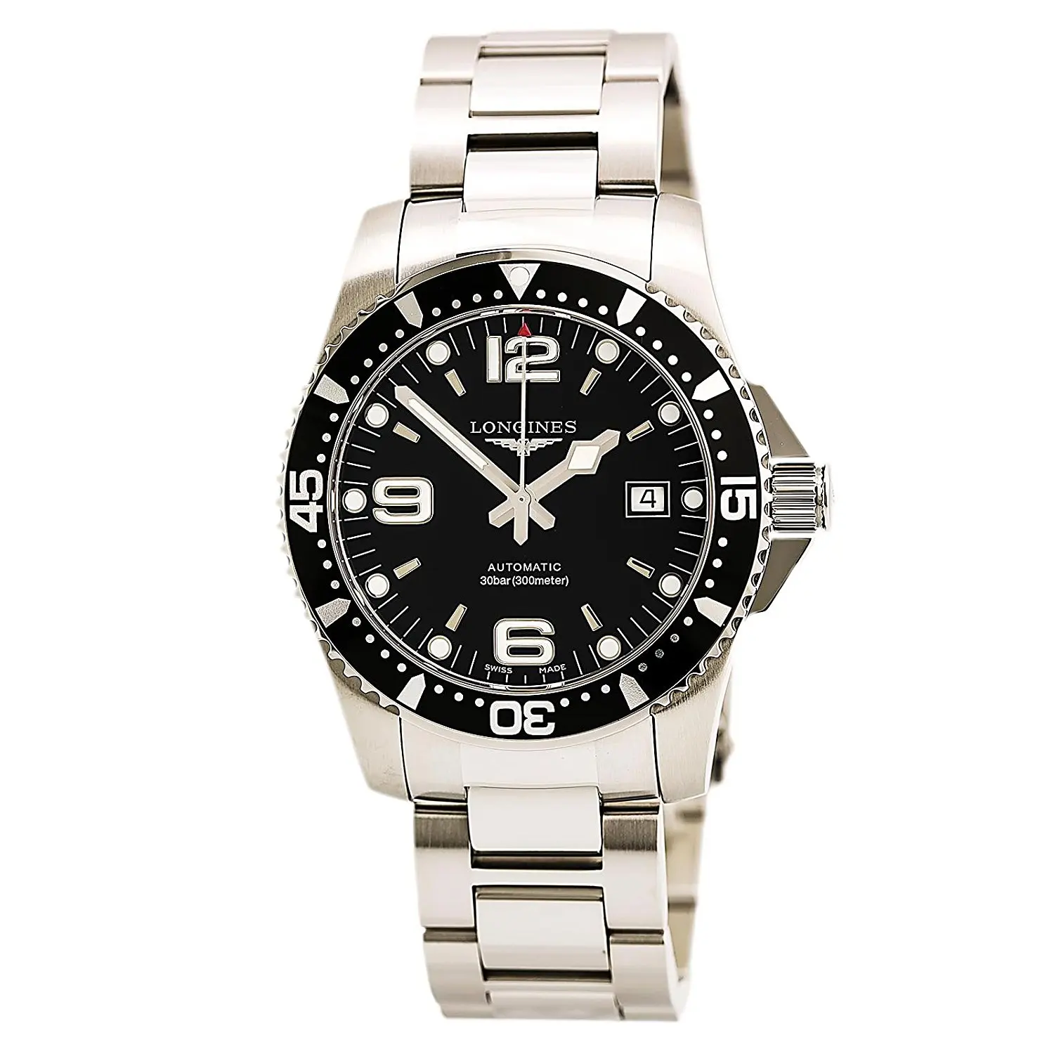 Buy Longines Sport Collection Hydroconquest Mens Watch L3.642.4.56.6 in ...