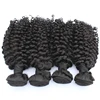 New Arrival New Type Eurasian Kinky Curly Hair Weaving With Lace Closure Bleached Knots Free Style