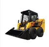 65hp wheel loader not bobcatt skid steer loader with vibratory road roller