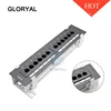 Wholesale 12 ports 10 Inch cat5e cat6 UTP wall mounted patch panel