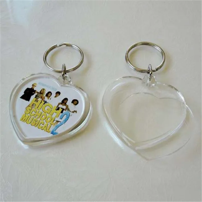 Round Insert Clear Acrylic Photo Keychains Wholesale Buy Clear