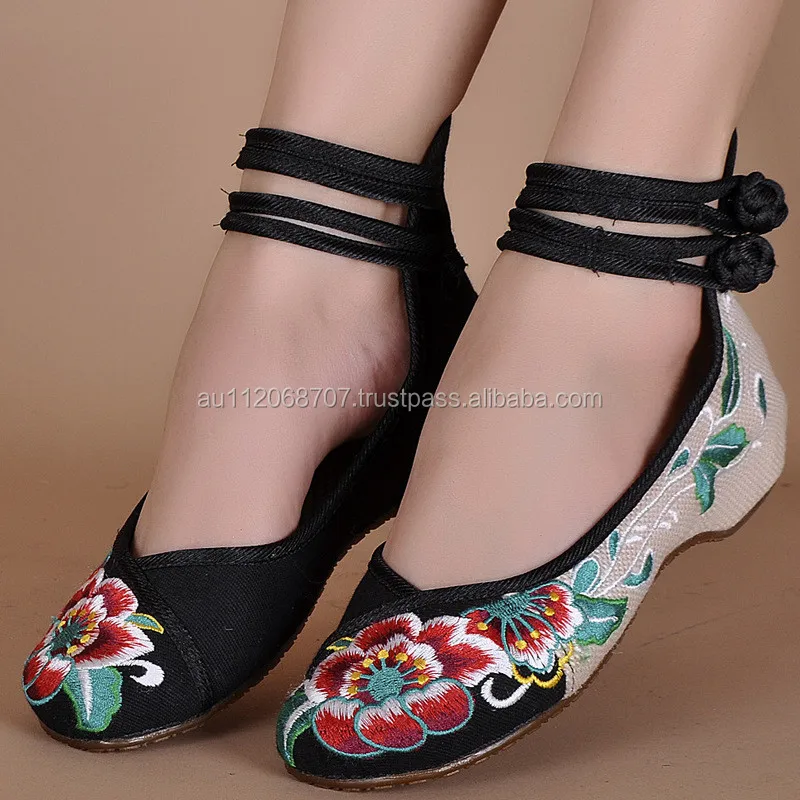 cloth flats shoes