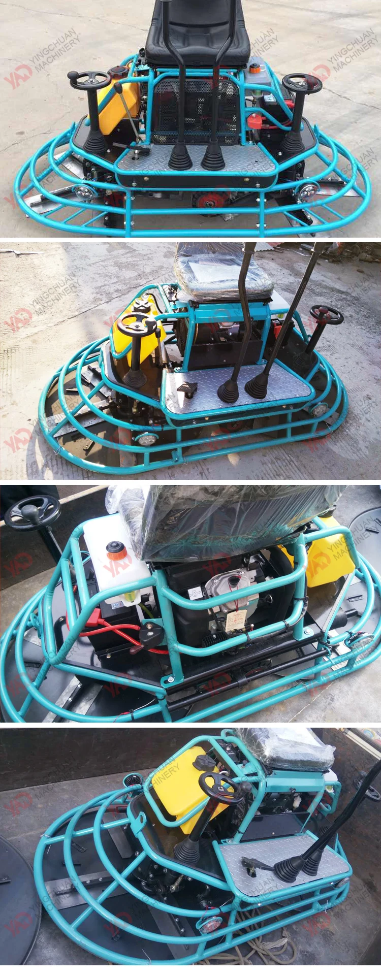Concrete Used Ride On Power Trowel Machine For Sale