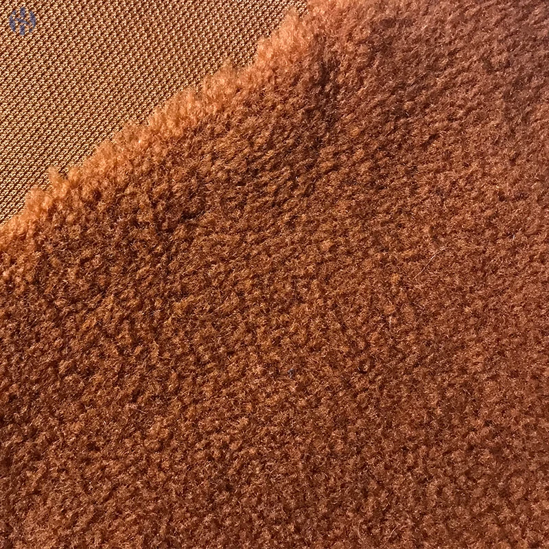 100% 涤纶冬季热卖假羊毛面料,批发夏尔巴羊毛面料,冬季大衣人造毛皮