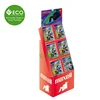 Retail DVD CD Display Rack Cardboard Display Stands For CD
