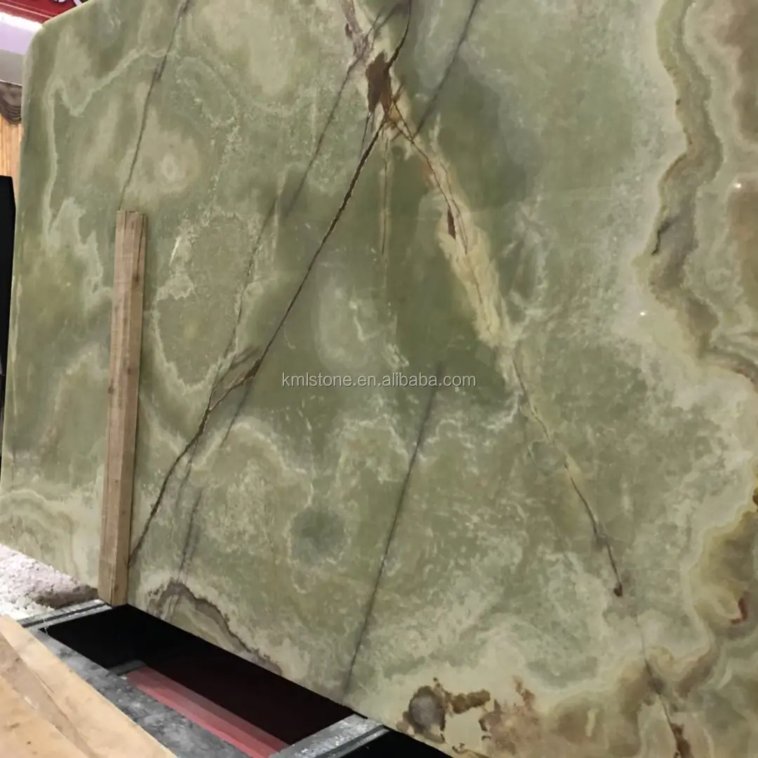 Cheap sell Decoration wall 2cm thickness green onyx
