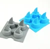 Amazon hot selling ~food grade silicone ice cube,ice silicone cake mould ,shark ice tray