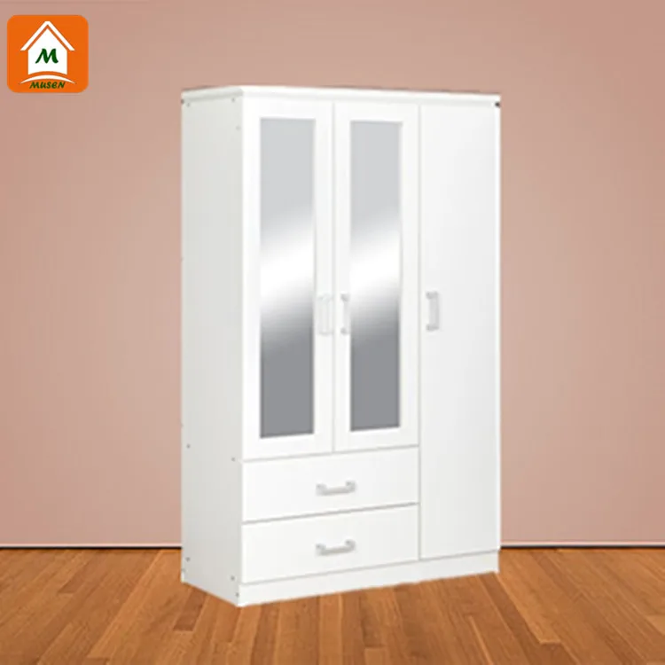 Ms 3 Door 2 Drawer Wardrobe With Mirror Buy Bedroom Wardrobe