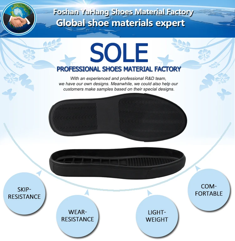 Cup Shoes Sole Canvas Rubber Outsole For Men Shoe Making - Buy Rubber ...