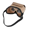 42mm big lenses Google Cardboard 2.0 VR 3d glass Virtual Reality headband google cardboard 3d glasses
